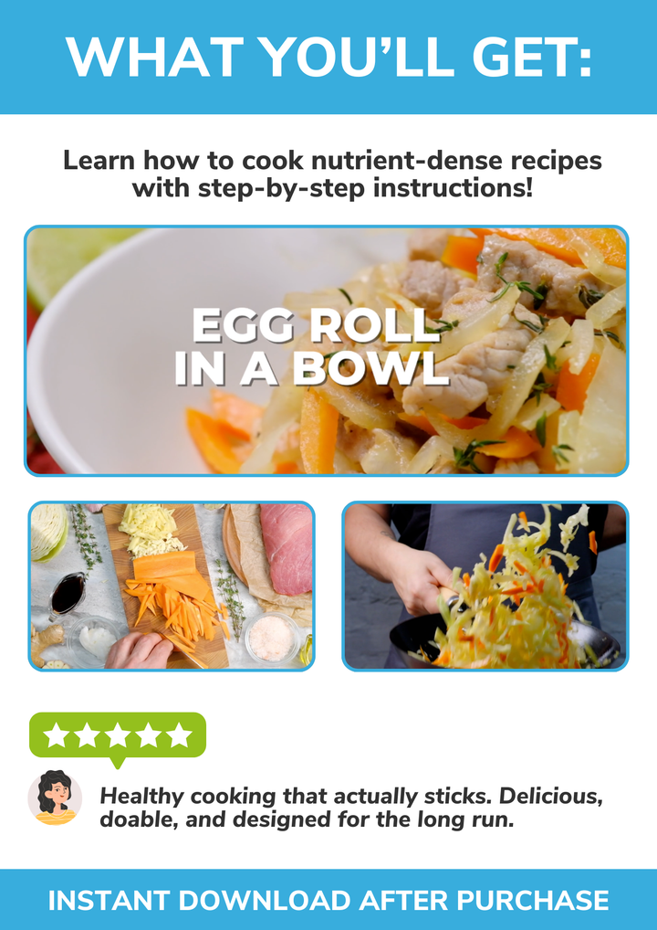Egg Roll in a Bowl Cooking Video