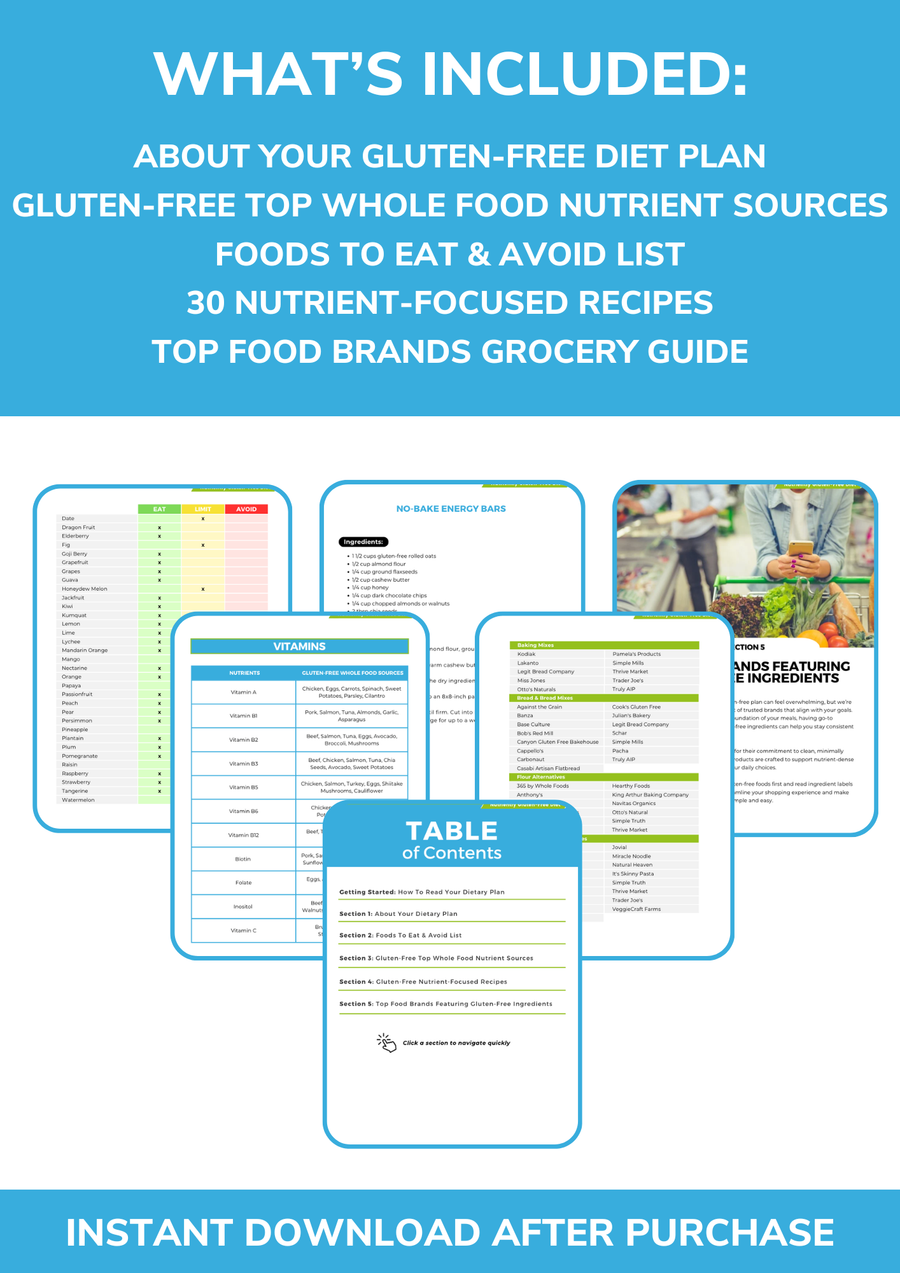 The Gluten-Free Nutrient Repletion Diet Plan