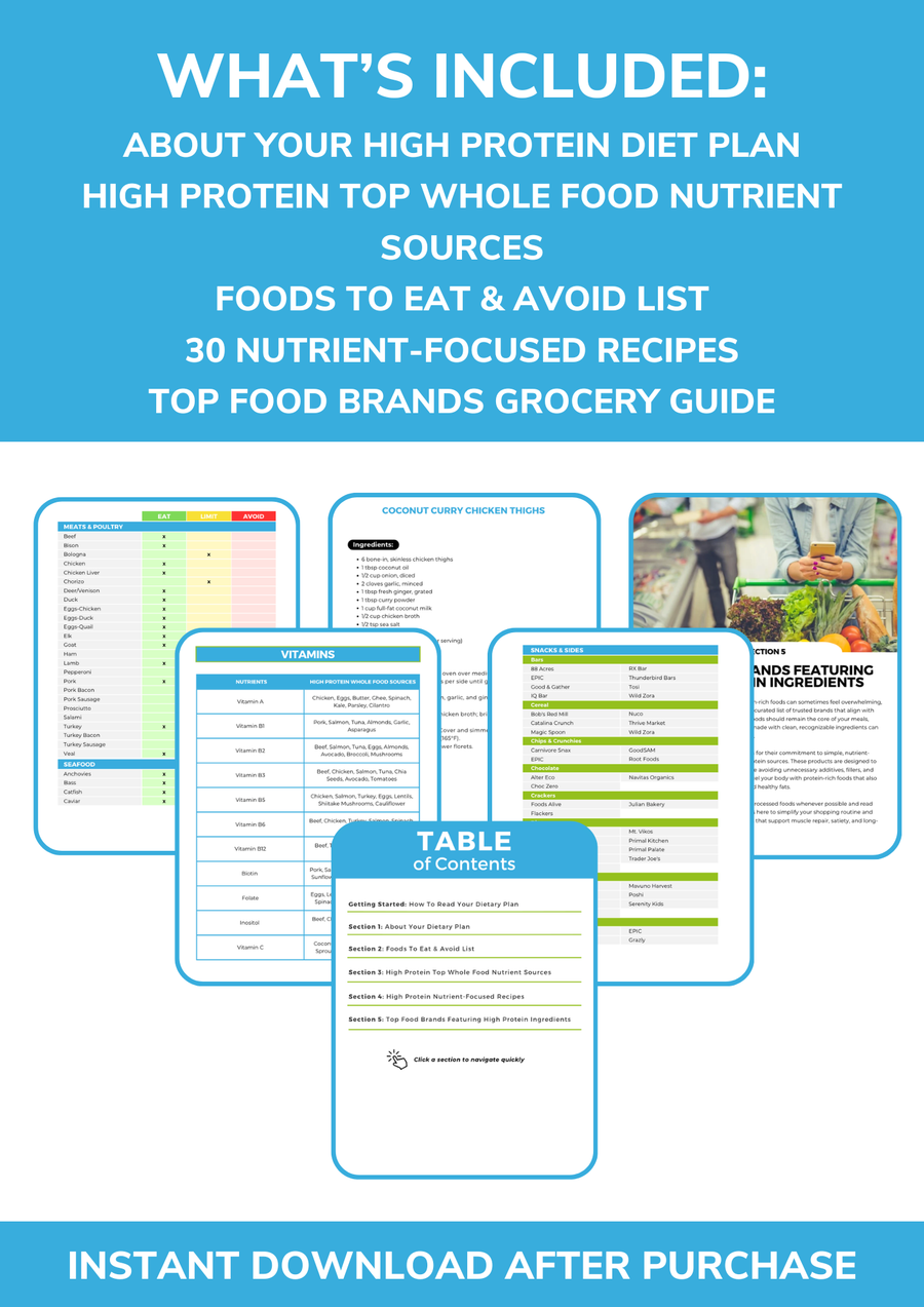 The High Protein Nutrient Repletion Diet Plan