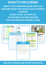The Migraine Relief Nutrient Repletion Diet Plan
