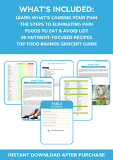 The Pain Relief Nutrient Repletion Diet Plan