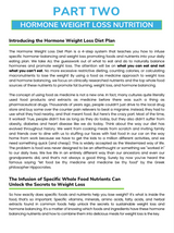 The Hormone Weight Loss Nutrient Repletion Diet Plan