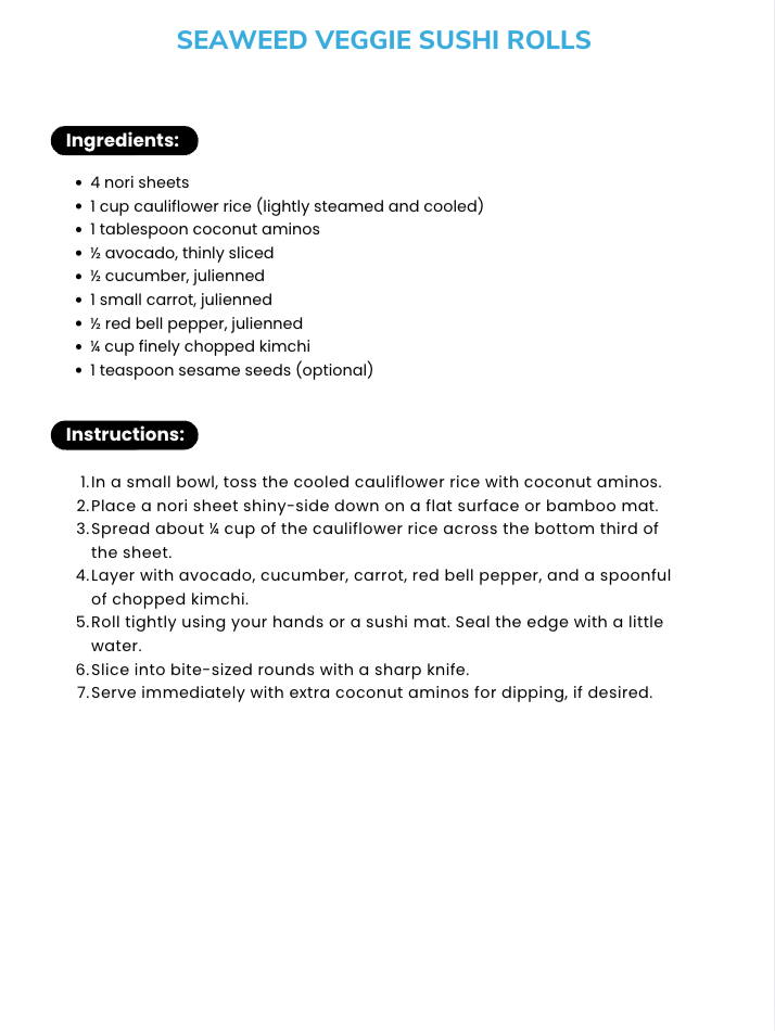 The Hormone Weight Loss Nutrient Repletion Diet Plan