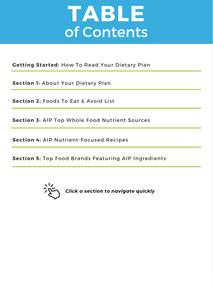The Autoimmune Protocol Nutrient Repletion Diet Plan