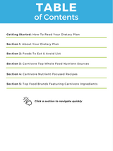 The Carnivore Nutrient Repletion Diet Plan