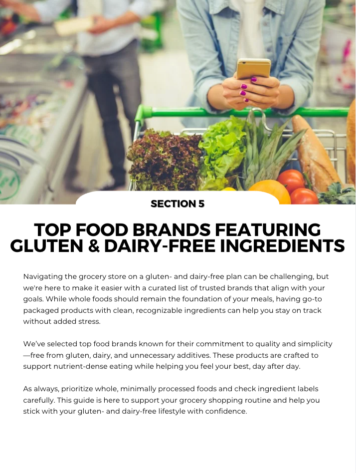 The Gluten-Free and Dairy-Free Nutrient Repletion Diet Plan
