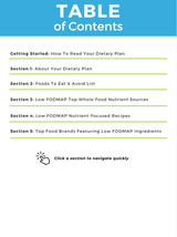 The Low FODMAP Nutrient Repletion Diet Plan