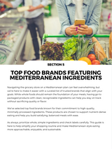 The Mediterranean Nutrient Repletion Diet Plan