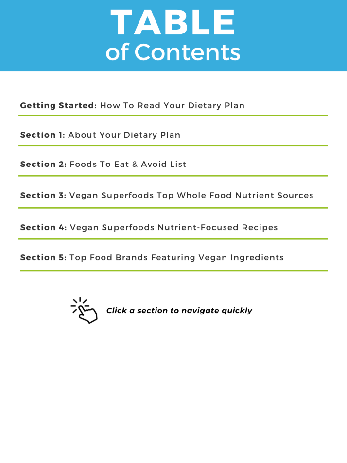 The Vegan Superfoods Nutrient Repletion Diet Plan