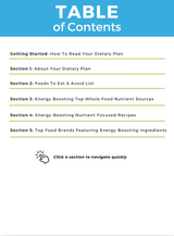 The Energy Boost Nutrient Repletion Diet Plan