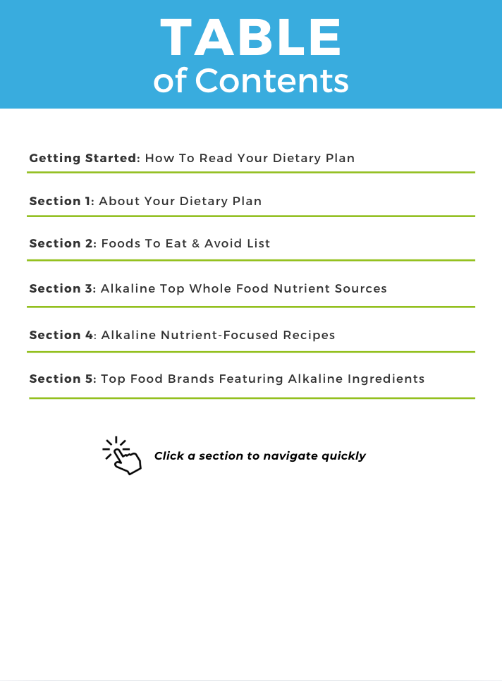 The Alkaline Nutrient Repletion Diet Plan
