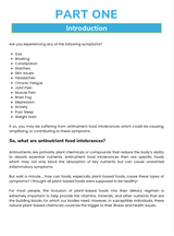 The Antinutrient Food Intolerance Guide