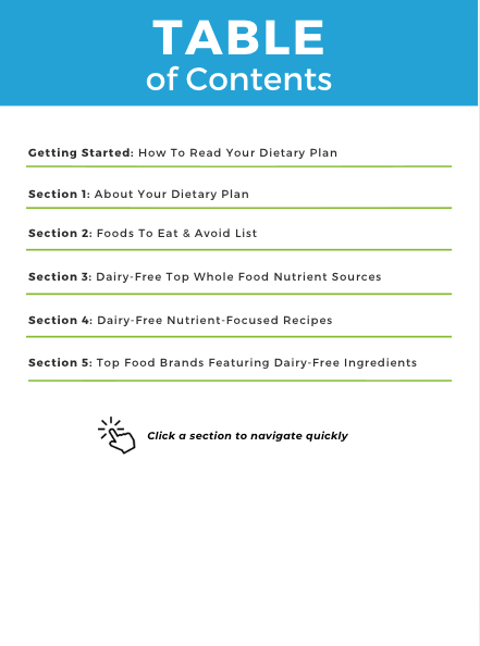 The Dairy-Free Nutrient Repletion Diet Plan
