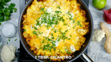 Turmeric Cauliflower Egg Scramble Cooking Video