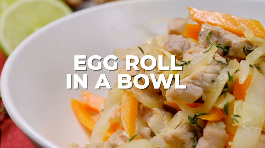 Egg Roll in a Bowl Cooking Video