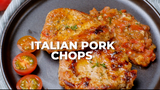 Italian Pork Chops Cooking Video