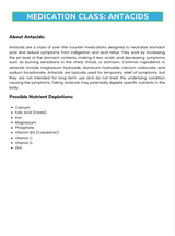 The Nutrient Depleting Medication Reference Guide