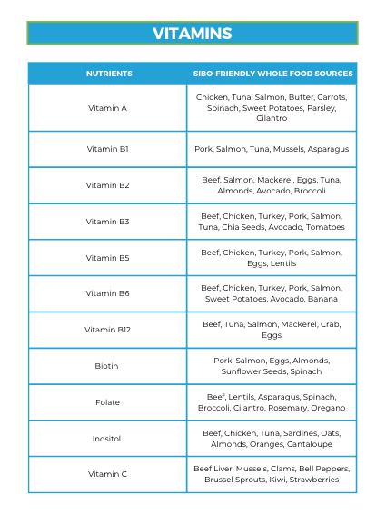 The SIBO Relief Nutrient Repletion Diet Plan