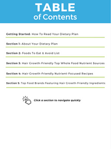 The Hair Growth Nutrient Repletion Diet Plan