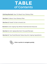 The Anti-Aging Nutrient Repletion Diet Plan