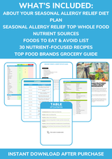 The Seasonal Allergy Relief Nutrient Repletion Diet Plan
