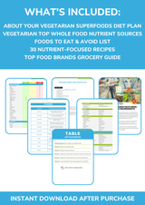 The Vegetarian Superfoods Nutrient Repletion Diet Plan